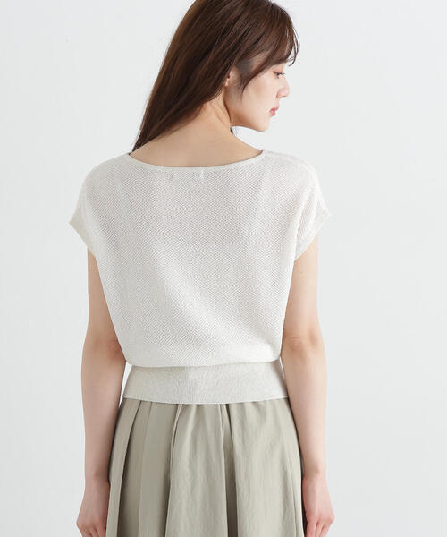 PROPORTION BODY DRESSING(プロポーションボディドレッシング)の「ラメルーズニット / 1215170509(ニット/セーター・レディース・ベージュ/ホワイト系その他/ブルー・FREE)」の8枚目の写真