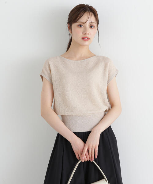 PROPORTION BODY DRESSING(プロポーションボディドレッシング)の「ラメルーズニット / 1215170509(ニット/セーター・レディース・ベージュ/ホワイト系その他/ブルー・FREE)」の13枚目の写真