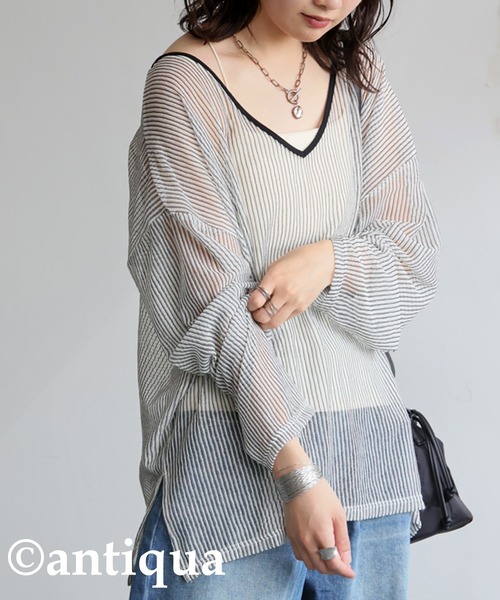 トップス Aigrette4400 セール】【2025 S/S 新作】ギャザースリーブトップス（Tシャツ