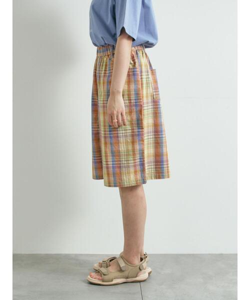 SM2（エスエムツー）の「マドラスチェックショートパンツ（その他パンツ・レディース・ブラック/オレンジ/レッド・F）」の10枚目の写真