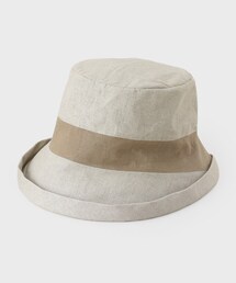 OPAQUE.CLIP | リネンバイカラーハット(ハット)