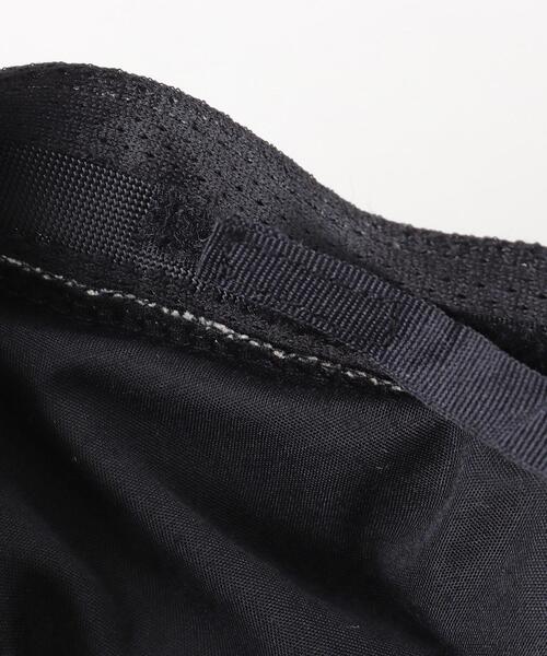 OPAQUE.CLIP（オペークドットクリップ）の「リネンバイカラーハット（ハット・レディース・ブラック系/キャメル・00）」の7枚目の写真