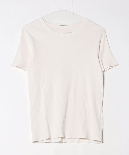 ドゥーズィエム DEUXIEME CLASSE 半袖カットソー 白 レディース 美品 トップス ドゥーズィエムクラス DEUXIEME CLASSE CAP SLEEVE Tシャツ カットソー