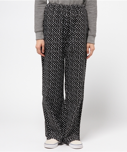 OUTLET（アウトレット）の「【IKUMI】○△□LONGPANTS（その他パンツ・レディース・ホワイト/ブラック・FREE）」の3枚目の写真