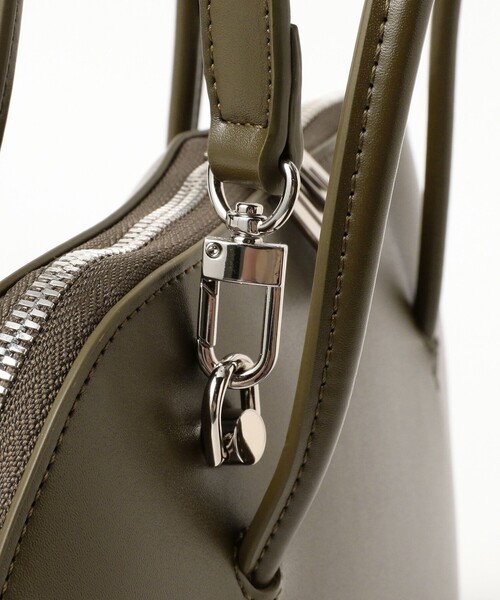 ADD CULUMN（アドカラム）の「ADD CULUMN / FIGRE BOSTON L（トートバッグ・レディース・ブラック/カーキ・ONE SIZE）」の12枚目の写真
