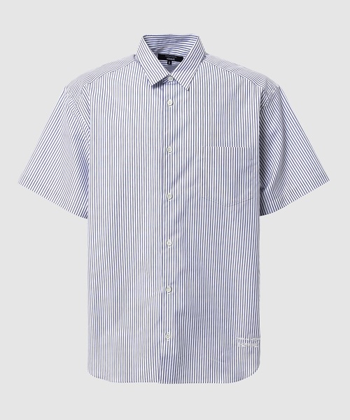 COMME des GARCONS HOMME（コム デ ギャルソン・オム）の「コットンストライプ LOGO（シャツ/ブラウス・メンズ・ブルー系その他/ブルー系その他2・L/M/S/XS）」の2枚目の写真