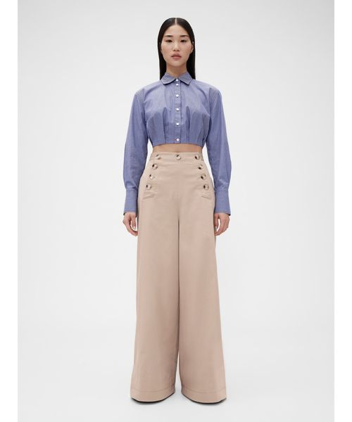 【売り切れ必至】GAP studio スカイハイデニム セーラーパンツ GapStudio スカイハイ デニム セーラーパンツ（デニムパンツ