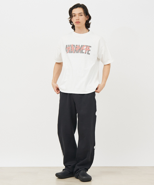 REMI RELIEF / レミ レリーフ】 AKIRAMETE MESSAGE BIGTシャツ
