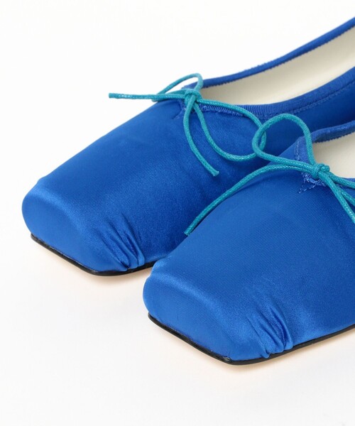 Anniel（アニエル）の「【別注】Anniel / サテン バレエ シューズ（バレエシューズ・レディース・ピンク/ブルー・39/38/37/36）」の14枚目の写真