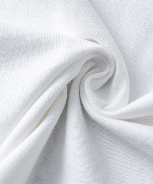 ADAMASTE（アダマスト）の「side line heart logo ringer T-shirt - サイドラインハートロゴリンガーT（Tシャツ/カットソー・メンズ・ホワイト/ブラック・MEDIUM/LARGE）」の4枚目の写真