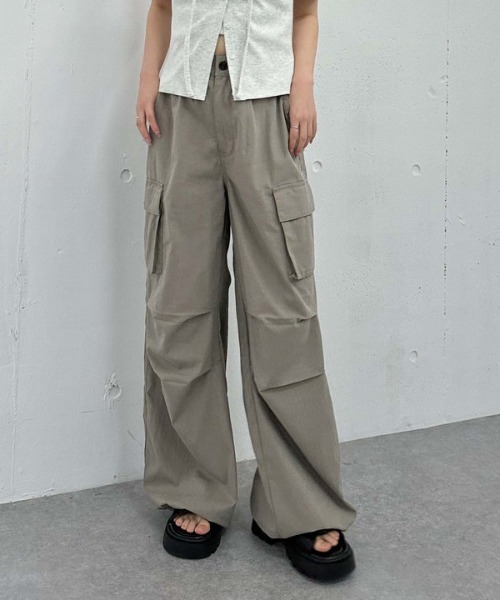 archives（アルシーヴ）の「チノカーゴパンツ（カーゴパンツ・レディース・アイボリー/グレー/ベージュ・MEDIUM）」の15枚目の写真
