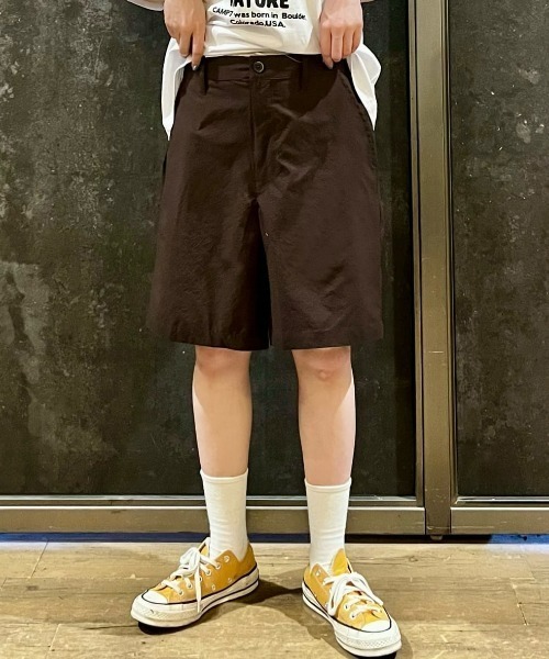 BACK NUMBER（バックナンバー）の「【BACK NUMBER】サッカーイージーショーツ（その他パンツ・メンズ・ブラック/ブラウン/ネイビー・L/XL/M）」の2枚目の写真