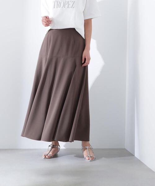 NATURAL BEAUTY BASIC(ナチュラルビューティーベーシック)の「◇【Oggi掲載】切替フレアマキシスカート(スカート・レディース・ブラック/ブラウン/レッド・SMALL/MEDIUM/P/S)」の12枚目の写真