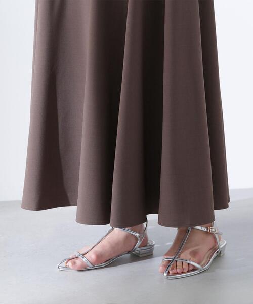 NATURAL BEAUTY BASIC(ナチュラルビューティーベーシック)の「◇【Oggi掲載】切替フレアマキシスカート(スカート・レディース・ブラック/ブラウン/レッド・SMALL/MEDIUM/P/S)」の18枚目の写真
