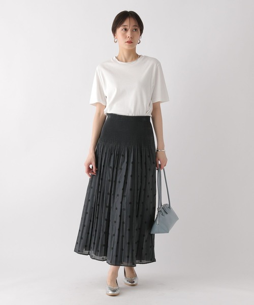 Elura（エルーラ）の「リバーシブルフレアスカート〈低身長サイズあり〉/451478（スカート・レディース・オレンジ/ブラック系その他/ブラック・FREE/FREE(S)）」の15枚目の写真