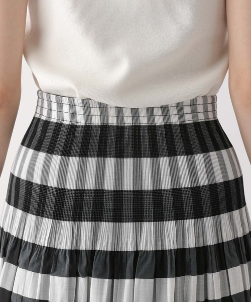 新品❤️アルチビオ❤️リバーシブルスカート AMBIDEX Store 〇80ボイル ピンタック ティアードスカート(F