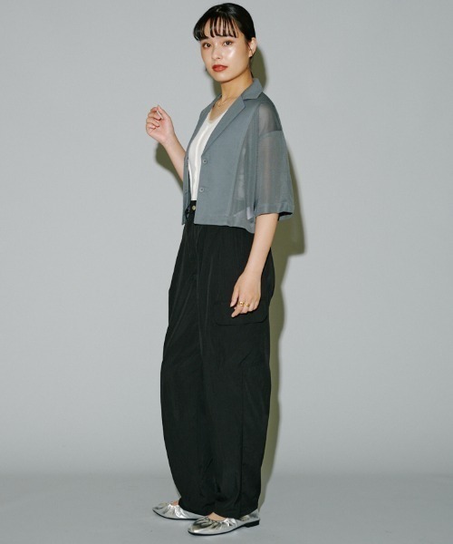 terrace（テラス）の「カスレシアーカーゴパンツ（カーゴパンツ・レディース・ブラック/カーキ/ピンク・MEDIUM）」の22枚目の写真