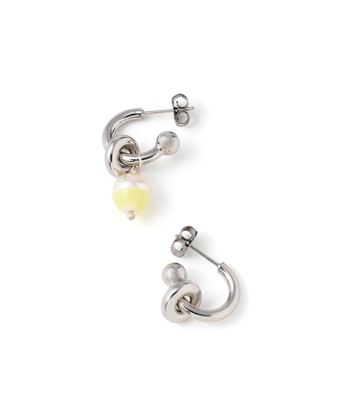 セール】JUSTINE CLENQUET ETHAN YELLOW EARRINGS 31JC05ETHAN2