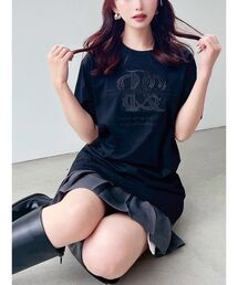 エンブロイダリーロゴTシャツ