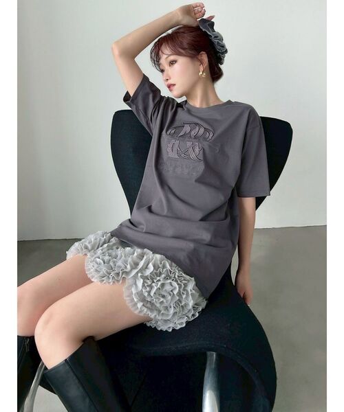 ★OY★FLAME LOGO T-WHITE★正規品/韓国直送料込/ユニセックス ☆OY☆FLAME LOGO T-WHITE☆正規品/韓国直送料込/ユニセックス