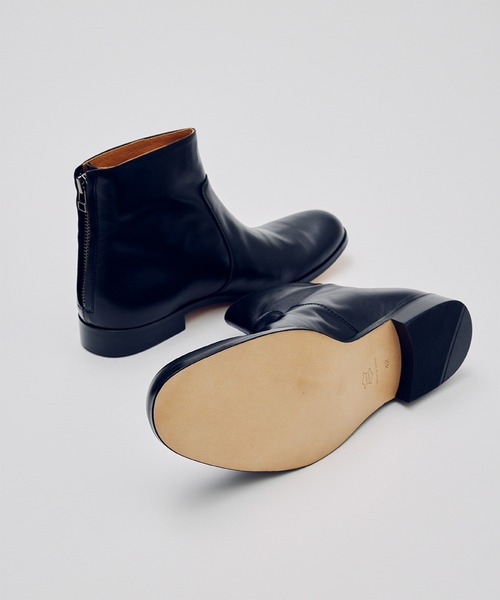 【美品】PADRONE /BL BACK ZIP BOOTS PADRONE THE STANDARD LINE / 別注 BACK ZIP BOOTS / バック
