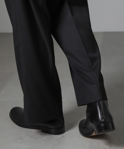 PADRONE THE STANDARD LINE/別注 BACK ZIP BOOTS / バックジップ
