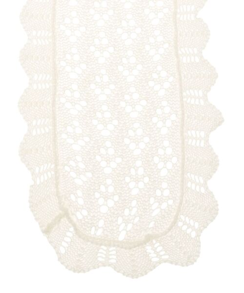 merry jenny(メリージェニー)の「お花咲いたバラクラバマフラー(マフラー・レディース・ピンク/オフホワイト/ブラック・FREE)」の5枚目の写真