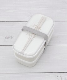 one'sterrace（ワンズテラス）の「ひのきぷら ランチボックス 二段 650ml（お弁当箱）」