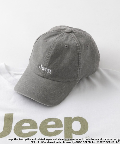 Jeep(R)】ロゴ刺繍キャップ（キャップ）｜JEEP（ジープ）の
