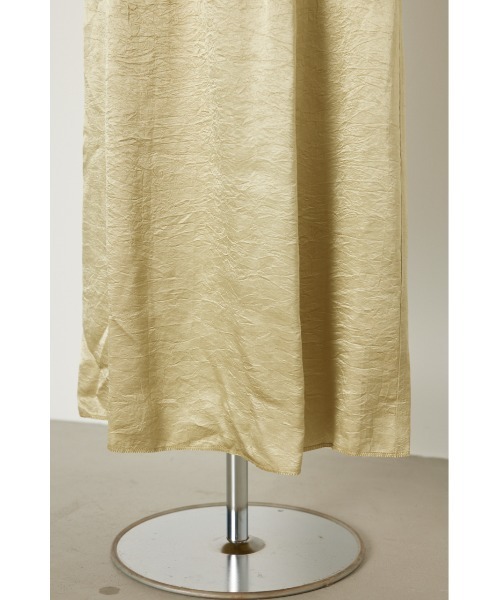 PROVOKE （プロヴォーク）の「サテンマキシスカート（スカート・レディース・ライトグリーン・FREE）」の3枚目の写真