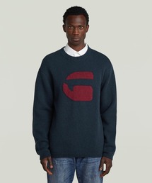 【G-Star RAW】 セーター G-STAR RAW ジースターロウ ニット セーター クルーネック 胸