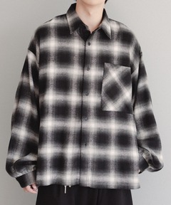 SON OF THE CHEESE（サノバチーズ）】NEP TWEED SHIRT（シャツ