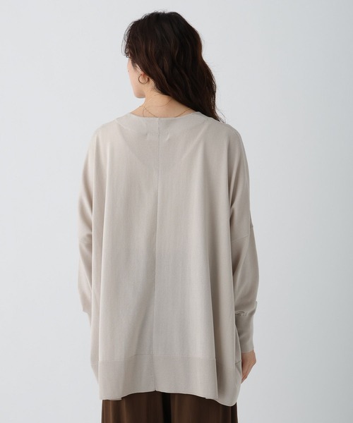 Elura（エルーラ）の「UVカットガウンカーディガン/495594（カーディガン/ボレロ・レディース・ブラック/グレイッシュベージュ/グリーン系その他/ホワイト/イエロー/ダークブラウン・FREE）」の15枚目の写真