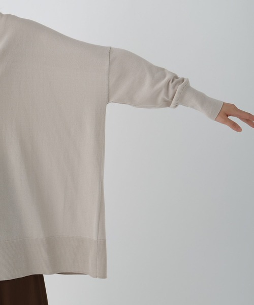 Elura（エルーラ）の「UVカットガウンカーディガン/495594（カーディガン/ボレロ・レディース・ブラック/グレイッシュベージュ/グリーン系その他/ホワイト/イエロー/ダークブラウン・FREE）」の18枚目の写真