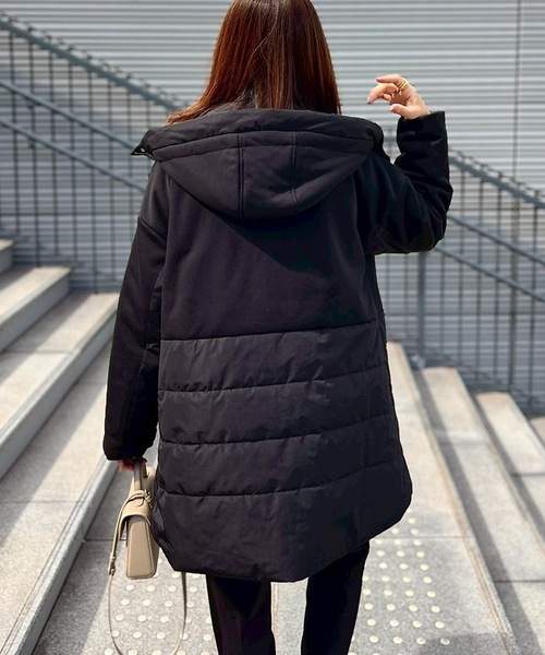 セール】ダンボールドッキングスタンドフーディ―コート（ダウン