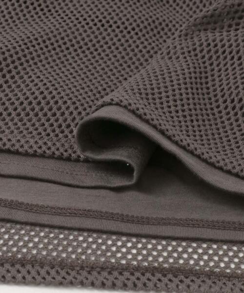 URBAN RESEARCH ROSSO WOMEN(アーバンリサーチ ロッソ)の「レイヤードメッシュカットソー(Tシャツ/カットソー・レディース・モカ/ブラック・FREE)」の12枚目の写真