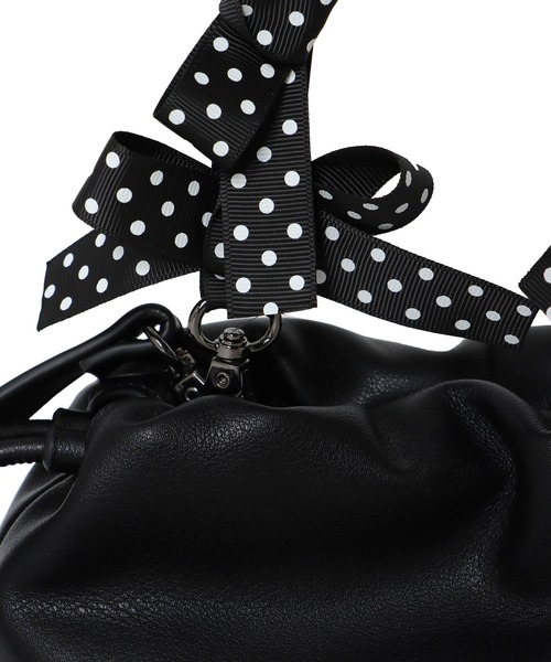 人気作家　aiueaoui様　ブラックスワン　小物入れ　黒白鳥　巾着オブジェ飾り スワンポーチ M 】白鳥・黒鳥巾着｜1月末発送 | kubomi [クボミ