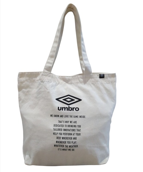 UMBRO(アンブロ)の「【umbro/アンブロ】 A4キャンバストートバッグ(トートバッグ・レディース・アイボリー/カーキ・FREE)」の9枚目の写真