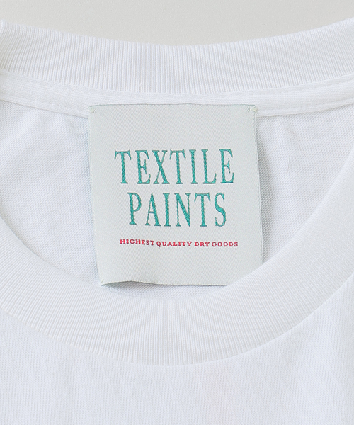 EDIFICE（エディフィス）の「TEXTILE PAINT(テキスタイルペイント) Biarritz プリント Tシャツ（Tシャツ/カットソー・メンズ・ホワイト/ネイビー/ホワイト系その他/ホワイト×ホワイト・MEDIUM/LARGE）」の9枚目の写真