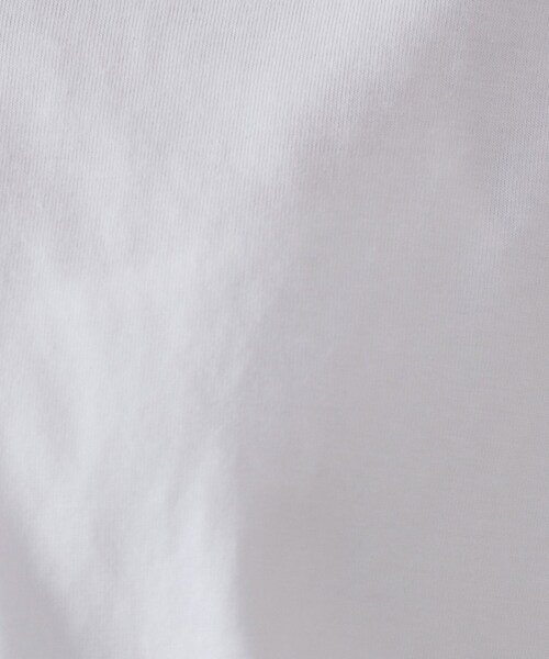 OPAQUE.CLIP（オペークドットクリップ）の「プリーツスリーブドッキングトップス【洗濯機洗い可】（Tシャツ/カットソー・レディース・ホワイト/ブラック/モスグリーン/ブラウン系・40/38/42）」の8枚目の写真