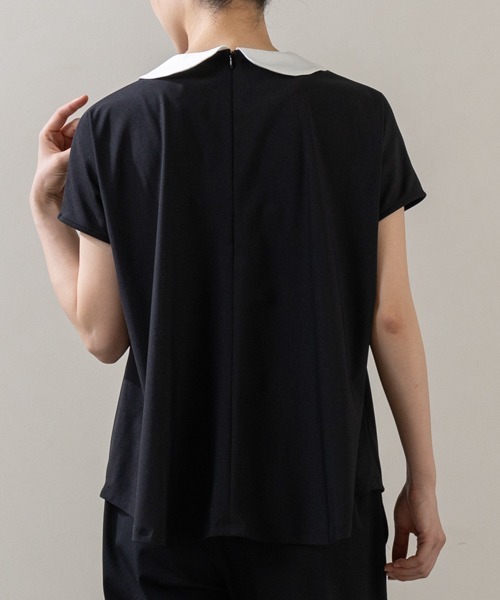 SONO ソーノ　カットソー SONO/ソーノ】【Summer Stretch】ﾌﾗﾜｰｶﾗｰﾌﾚｱTee（Tシャツ/カットソー