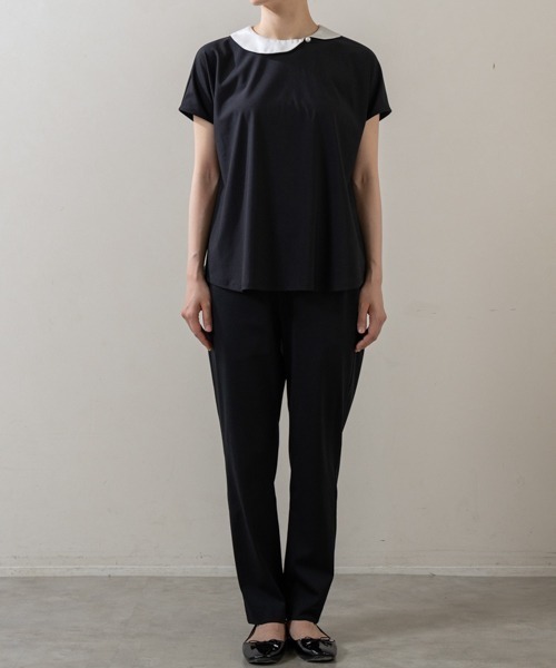 SONO/ソーノ】【Summer Stretch】ﾌﾗﾜｰｶﾗｰﾌﾚｱTee（Tシャツ/カットソー