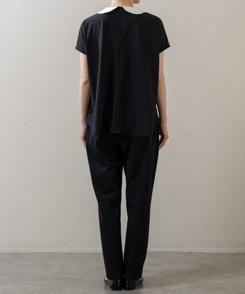 SONO ソーノ　カットソー SONO/ソーノ】【Summer Stretch】ﾌﾗﾜｰｶﾗｰﾌﾚｱTee（Tシャツ/カットソー