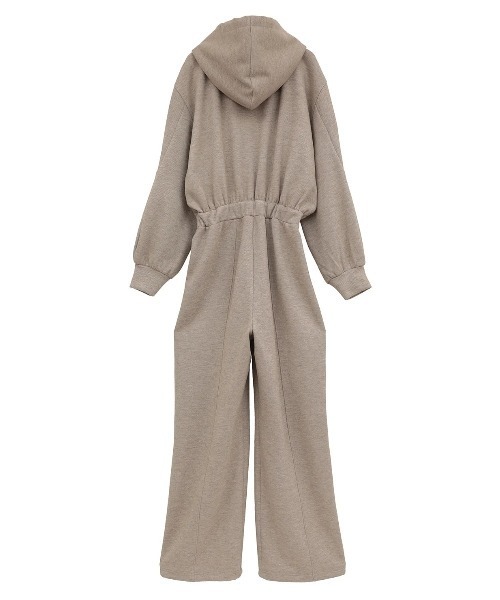 CLANE（クラネ）の「CLANE/クラネ/HOODED SWEAT ALL IN ONE（つなぎ
