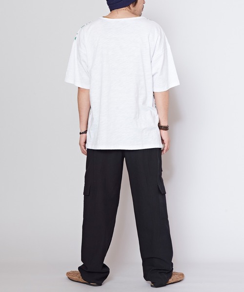 チャイハネ（チャイハネ）の「【チャイハネ】コッタイMEN'Sパンツ（カーゴパンツ・メンズ・ベージュ/オフホワイト/ブラック・FREE）」の13枚目の写真