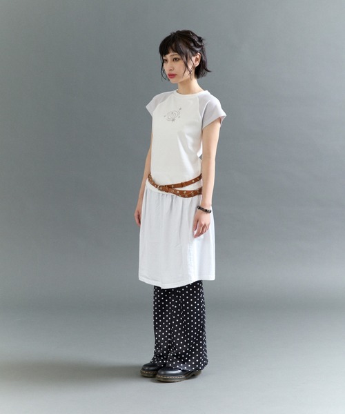 FTW（エフティダブリュー）の「THERMAL RAGLAN TOP（Tシャツ/カットソー・レディース・ブラック/ネイビー/オフホワイト・SMALL/MEDIUM）」の18枚目の写真