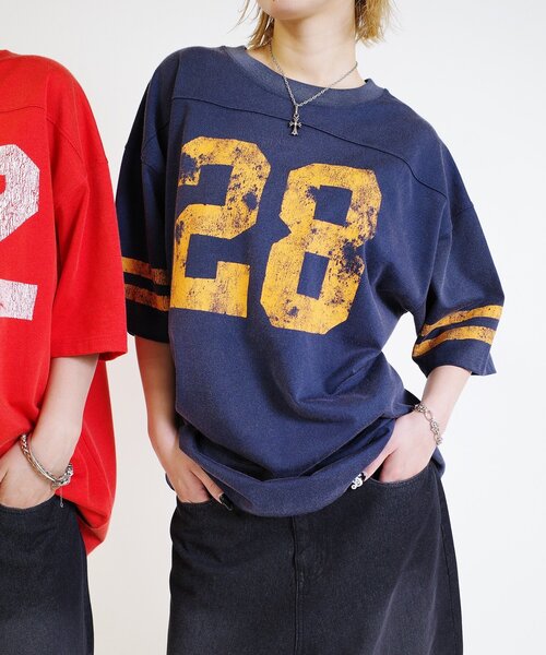 tシャツ 「From Vintage」 WRONG ナンバリングTEE レディース メンズ セール】【From Vintage】 WRONG ナンバリングTEE（Tシャツ