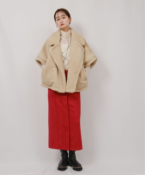 ボアポンチョコート Palm Riche│Eimee Law & LHELBIE 公式オンライン