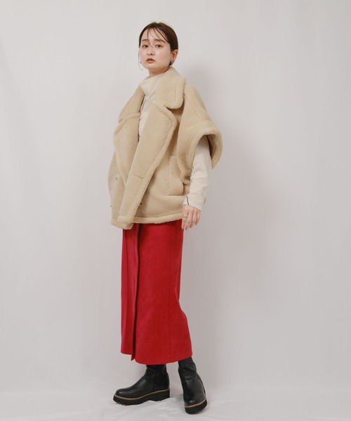 ボアポンチョコート Palm Riche│Eimee Law & LHELBIE 公式オンライン