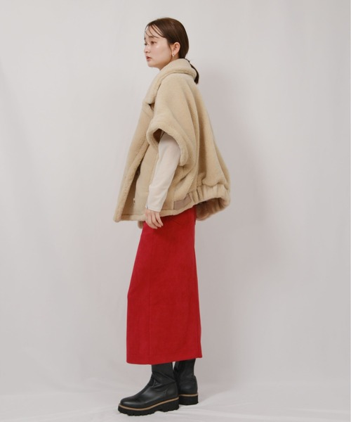 ボアポンチョコート Palm Riche│Eimee Law & LHELBIE 公式オンライン